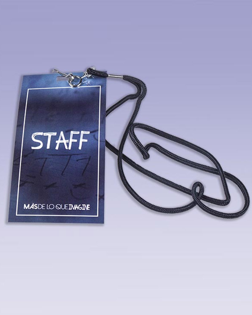 Tarjetas de visitantes, Staff, etc.